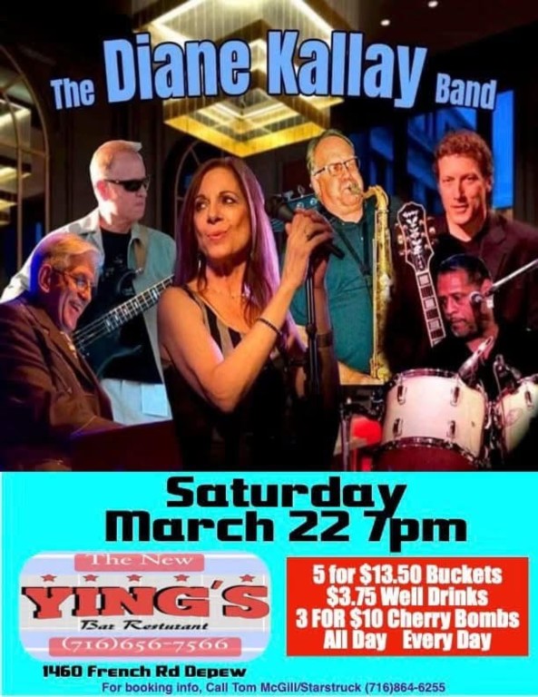 Diane Kallay Band at Yings 3-22-2025 Diane Kallay Band at Yings 3-22-2025